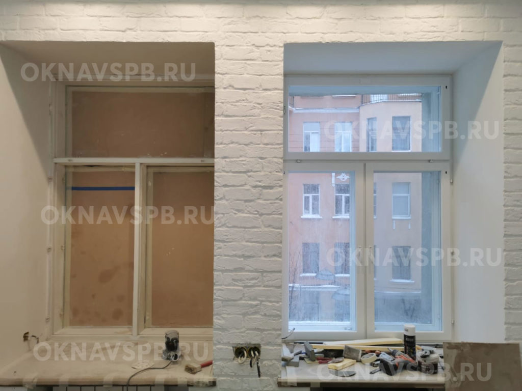 Реставрация финских окон в СПб